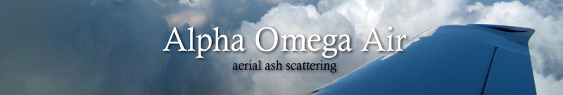 Alpha Omega Air - aerial ash scattering