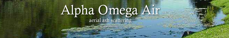 Alpha Omega Air - aerial ash scattering